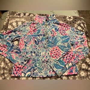 Lilly Pulitzer Cropped Popover Jacket, Size XS